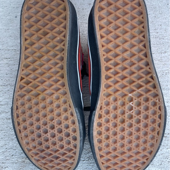 Vibrant pink & orange Vans size 5 - Picture 5 of 6